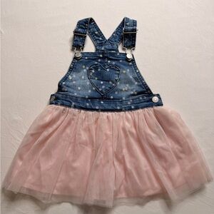 Epic Threads Blue Denim with pedal Pink and White Accents